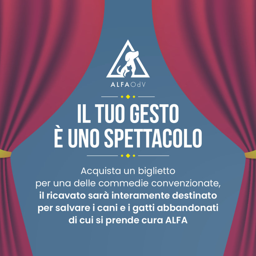 Teatro solidale con ALFA – Stagione 2024